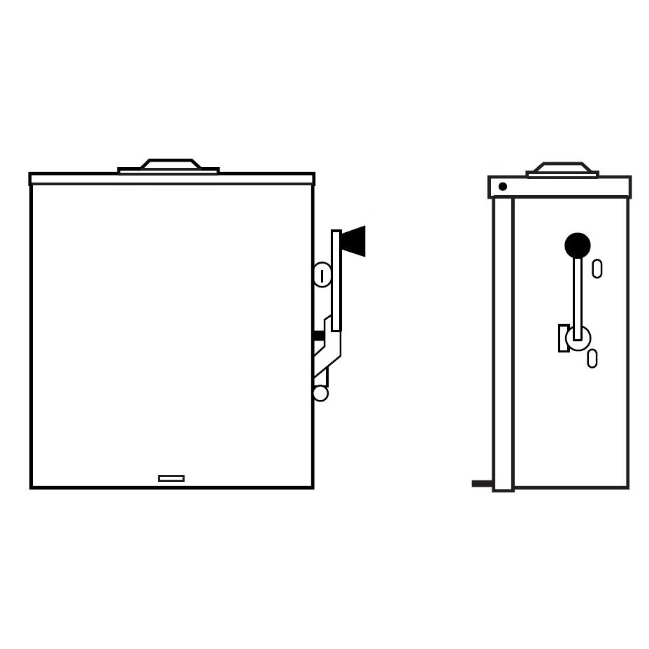 200 Amp Manual Transfer Switch 208/240V 3-PH